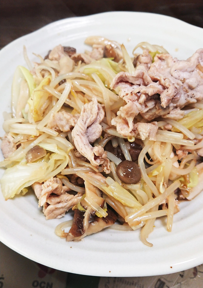 豚肉と野菜のオイスターソース炒め-レシピのメイン写真