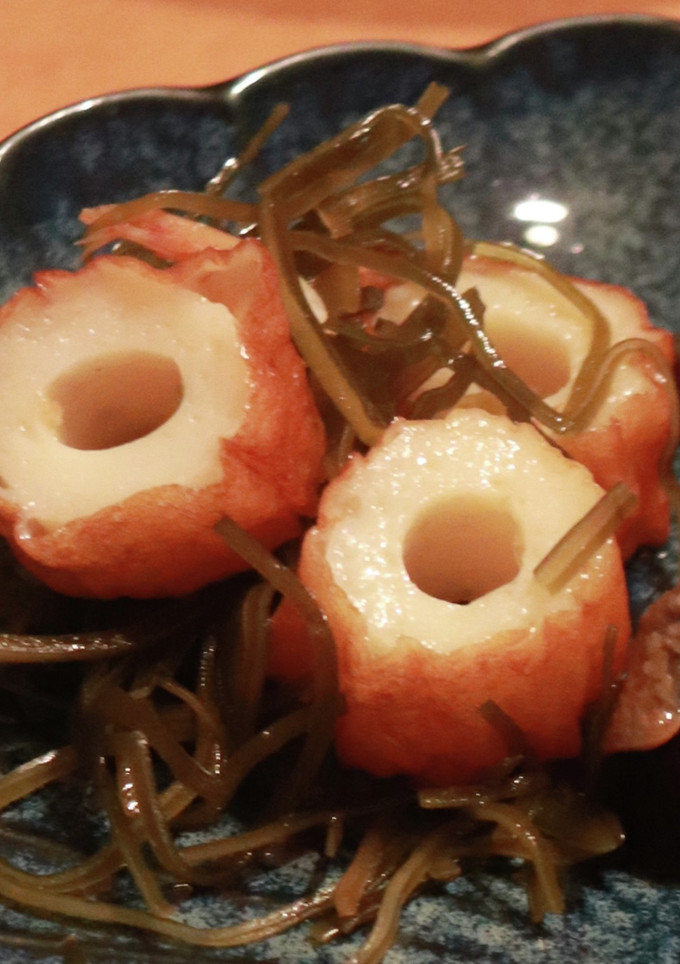ちくわと桜エビと切り昆布の梅煮-レシピのメイン写真