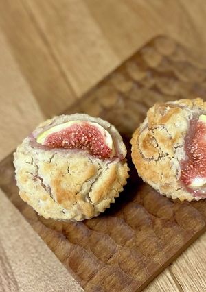 米粉でいちじくマフィン-レシピのメイン写真