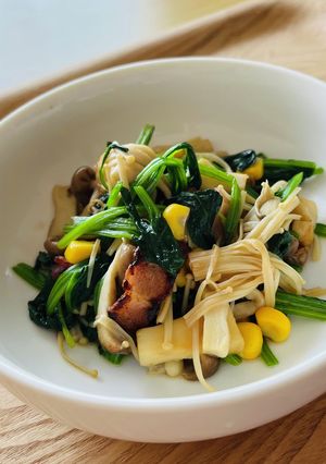 【野菜ソムリエ】きのこのバターソテー-レシピのメイン写真