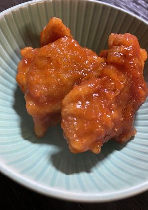 ヤンニョムチキン/七尾市学校給食-レシピのメイン写真