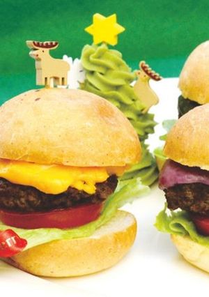 カラフルミニバーガー-レシピのメイン写真