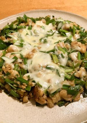 ツナと大豆とニラのチーズ焼き-レシピのメイン写真
