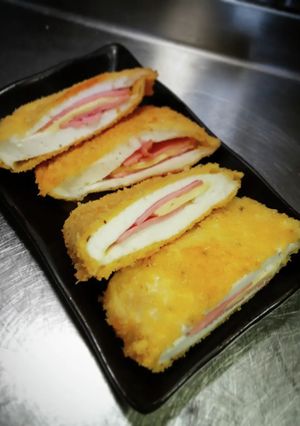 ハムチーズのはんぺんフライ@≧↺≦@)❩-レシピのメイン写真