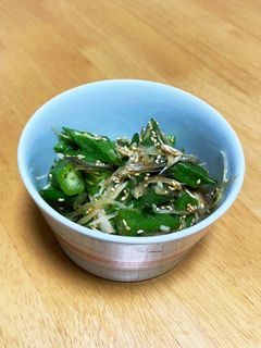 オクラと茗荷の和え物-レシピのメイン写真