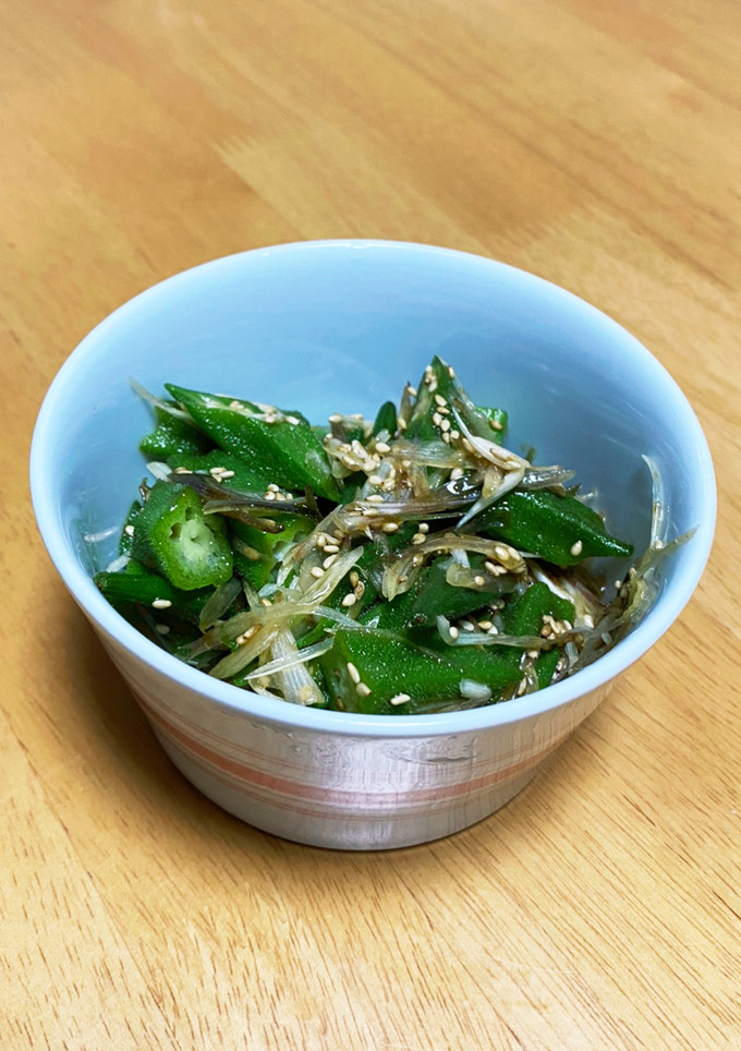 オクラと茗荷の和え物-レシピのメイン写真