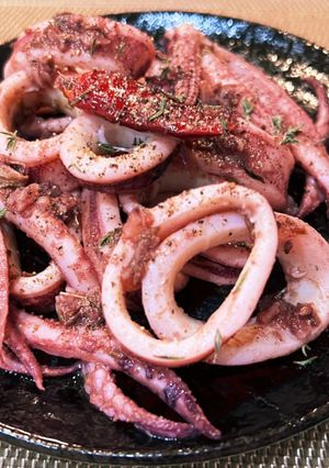 スルメイカのスパイスソテー-レシピのメイン写真