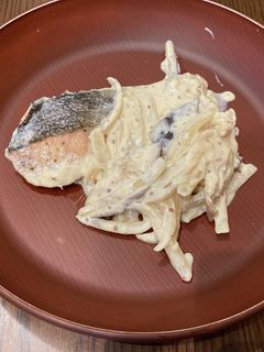 サーモンのクリームソテー-レシピのメイン写真