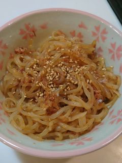 簡単!やみつき!しらたきのおかか炒め♪-レシピのメイン写真