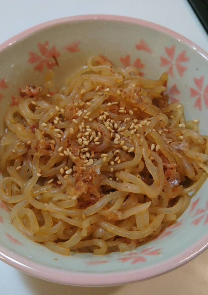 簡単！やみつき！しらたきのおかか炒め♪-レシピのメイン写真