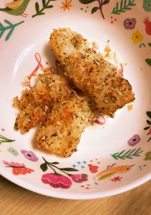 超簡単！カレイの磯パン粉揚げ-レシピのメイン写真