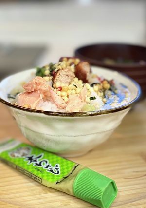 わさびでピリッと!お茶漬け-レシピのメイン写真