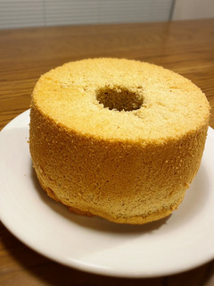 栗のシフォンケーキ-レシピのメイン写真