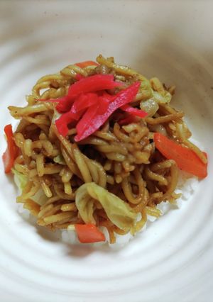 炒めない　混ぜそばめし丼-レシピのメイン写真