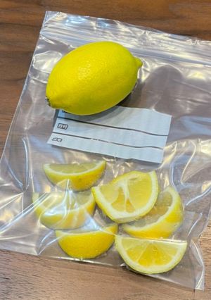 レモンの冷凍保存-レシピのメイン写真