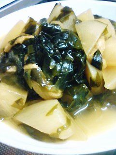 ~大根とワカメの煮物~-レシピのメイン写真
