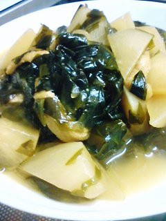 ~大根とワカメの煮物~-レシピのメイン写真