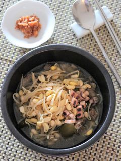 豆もやしクッパ(콩나물국밥)。-レシピのメイン写真