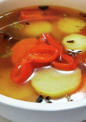 異国風　コンソメスープ-レシピのメイン写真