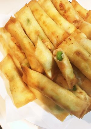 お弁当にもおつまみにも♡海老と枝豆の春巻-レシピのメイン写真
