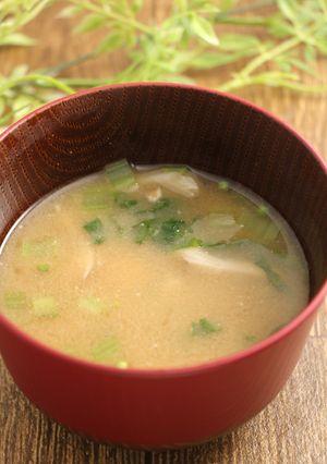免疫力爆上げ！舞茸クレソンのお味噌汁-レシピのメイン写真