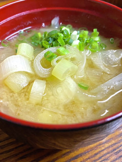 【味噌汁】ネギざんまい-レシピのメイン写真
