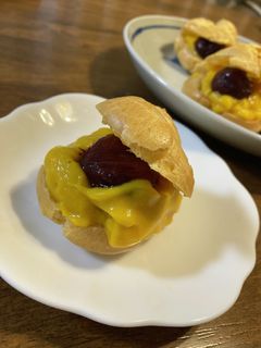 かぼちゃシュークリーム(砂糖不使用)-レシピのメイン写真
