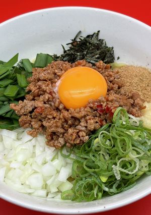 元ラーメン店員こだわり台湾まぜそば-レシピのメイン写真