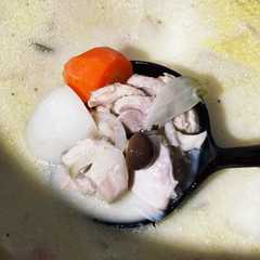 รูปของ 鶏肉とかぶのクリームシチュー