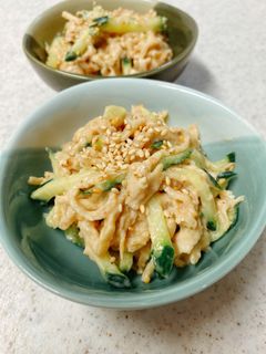 ツナが旨し♪切り干し大根のごまマヨサラダ-レシピのメイン写真
