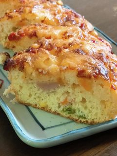 ホットケーキミックスで!ケークサレ-レシピのメイン写真