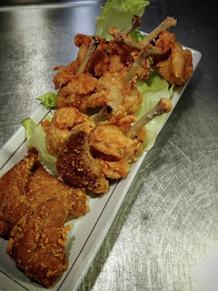 チューリップ&レバー竜田揚げ≧↺≦@)❩-レシピのメイン写真