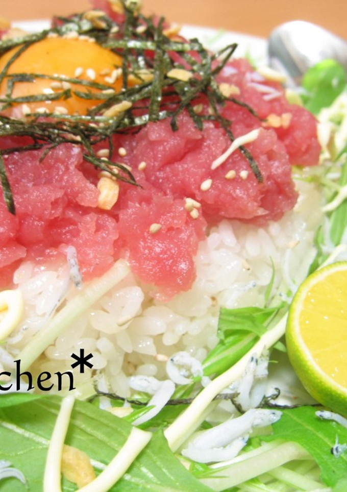 【アジア風海鮮丼】-レシピのメイン写真