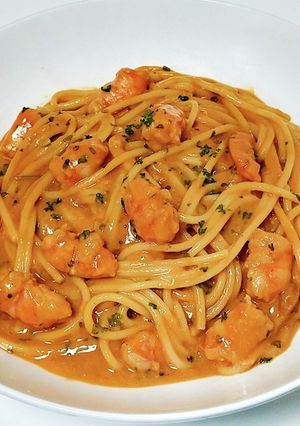 海老クリームパスタ-レシピのメイン写真