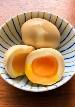 煮物名人でつくるとろーり煮卵-レシピのメイン写真