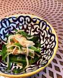 シロさんのほうれん草の梅えのき和え