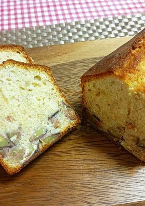 ★栗の渋皮煮入り＊パウンドケーキ＊♪-レシピのメイン写真