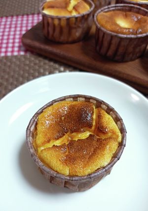 ★栗の渋皮煮入り＊バスクチーズケーキ＊♪-レシピのメイン写真