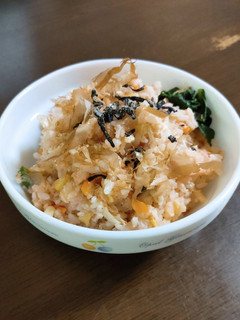レンチン☆たらこのチャーハン-レシピのメイン写真