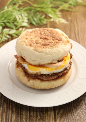 再現!マクドナルド月見マフィン-レシピのメイン写真