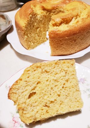 簡単～っ豆腐シフォンケーキ-レシピのメイン写真