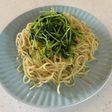 簡単オススメ青菜(豆苗)の塩焼きそば