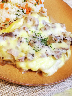 豚肉とじゃがいものチーズ焼き-レシピのメイン写真