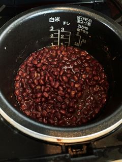 炊飯器で小豆を炊いて作るあんこ-レシピのメイン写真