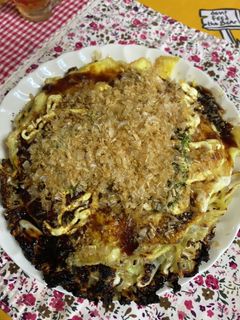 市販のお好み焼きで作るモダン焼-レシピのメイン写真