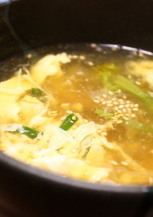 ふんわり卵と春雨の中華スープ-レシピのメイン写真