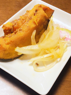 かぼちゃの和風マリネ-レシピのメイン写真