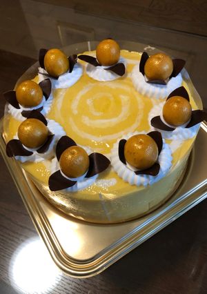 ゴールデンベリーのムースケーキ-レシピのメイン写真
