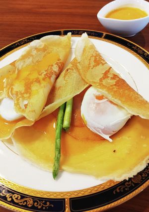 エッグベネティクトクレープ☆-レシピのメイン写真