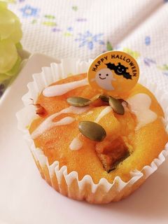ハロウィンにカボチャのマフィン☆-レシピのメイン写真